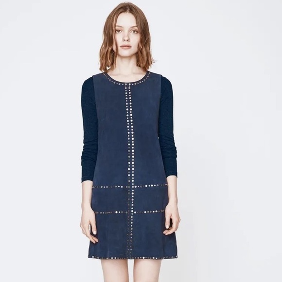 Rebecca Minkoff Lambskin Pluto Dress - 4 - Picture 1 of 10